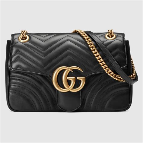 fake black gucci shoulder bag|authentic gucci shoulder.